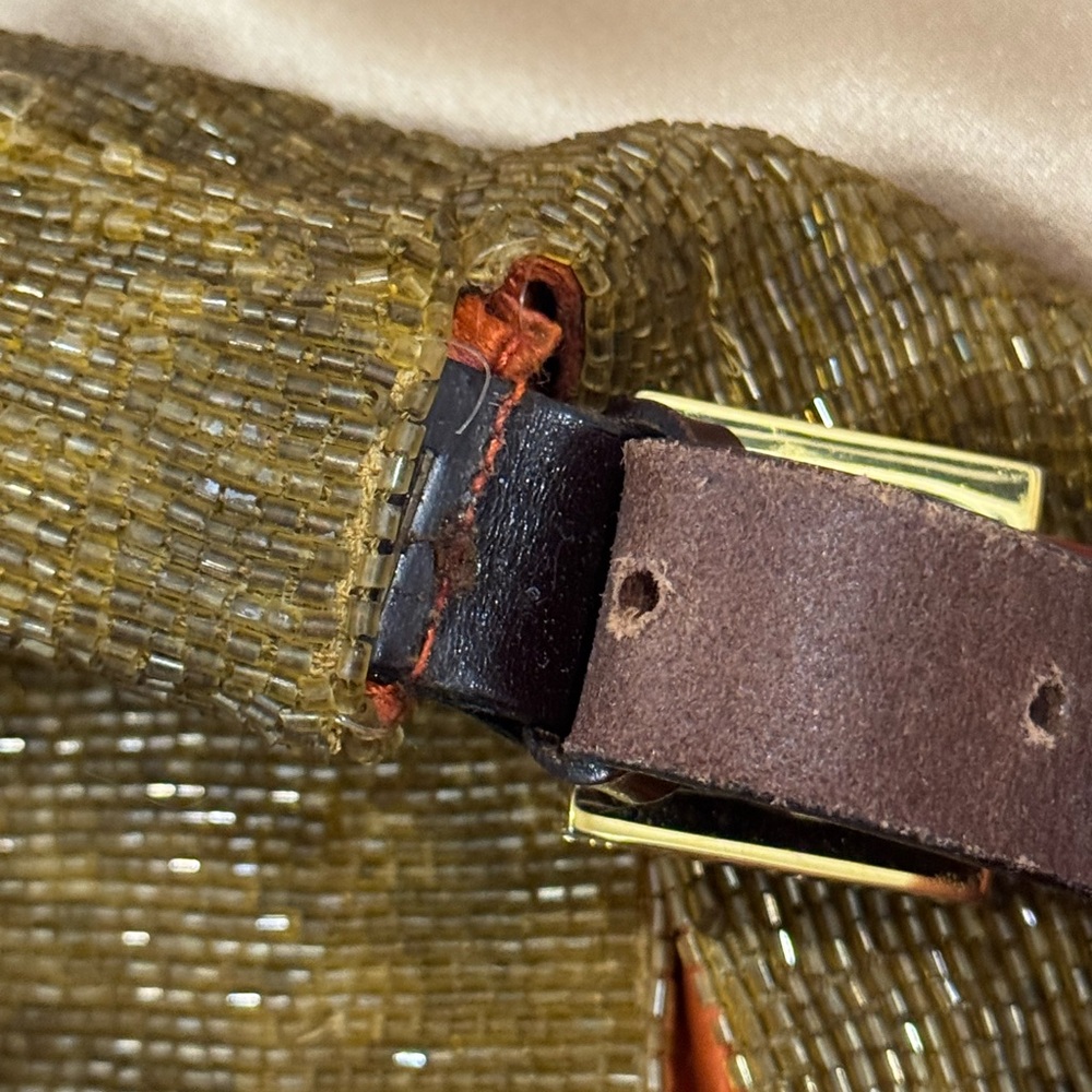 Fendi Gold Sequin Shoulder Bag - Picture 10 of 11